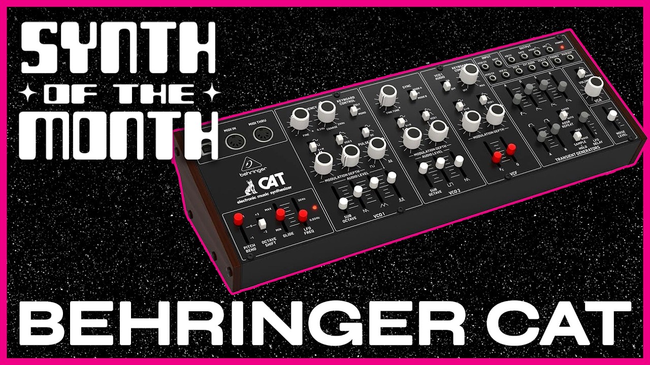 Behringer CAT - Synth of The Month - YouTube
