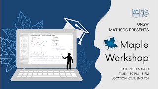 MathSoc Maple Workshop 2023