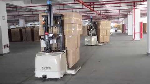 Automated Guided Vehicle  (Laser Guided) Stock Entry - China