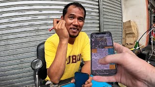 How Much Did This iPhone Repair Cost Me on The Street in The Philippines? 🇵🇭