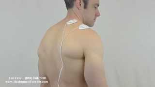 The Healthmateforever TENS Unit Electronic Pulse Massager for muscle stimulation & pain relief