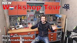 Workshop Tour - Here I am building the Arcade Machines... by TheDanielSpies_Arcades 1,869 views 1 year ago 12 minutes, 27 seconds