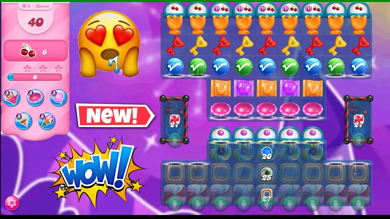 Candy crush saga special level part 102 Candy crush saga new version