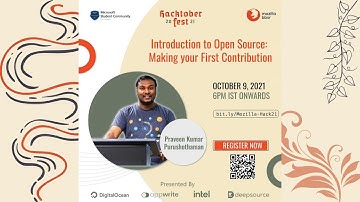 Hacktoberfest 2021: Introduction to Open Source: Making your First Contribution