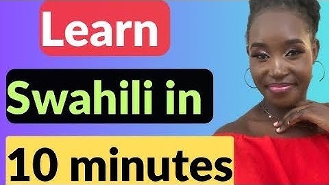 80 essential Swahili phrases for beginners| Learn Swahili in minutes