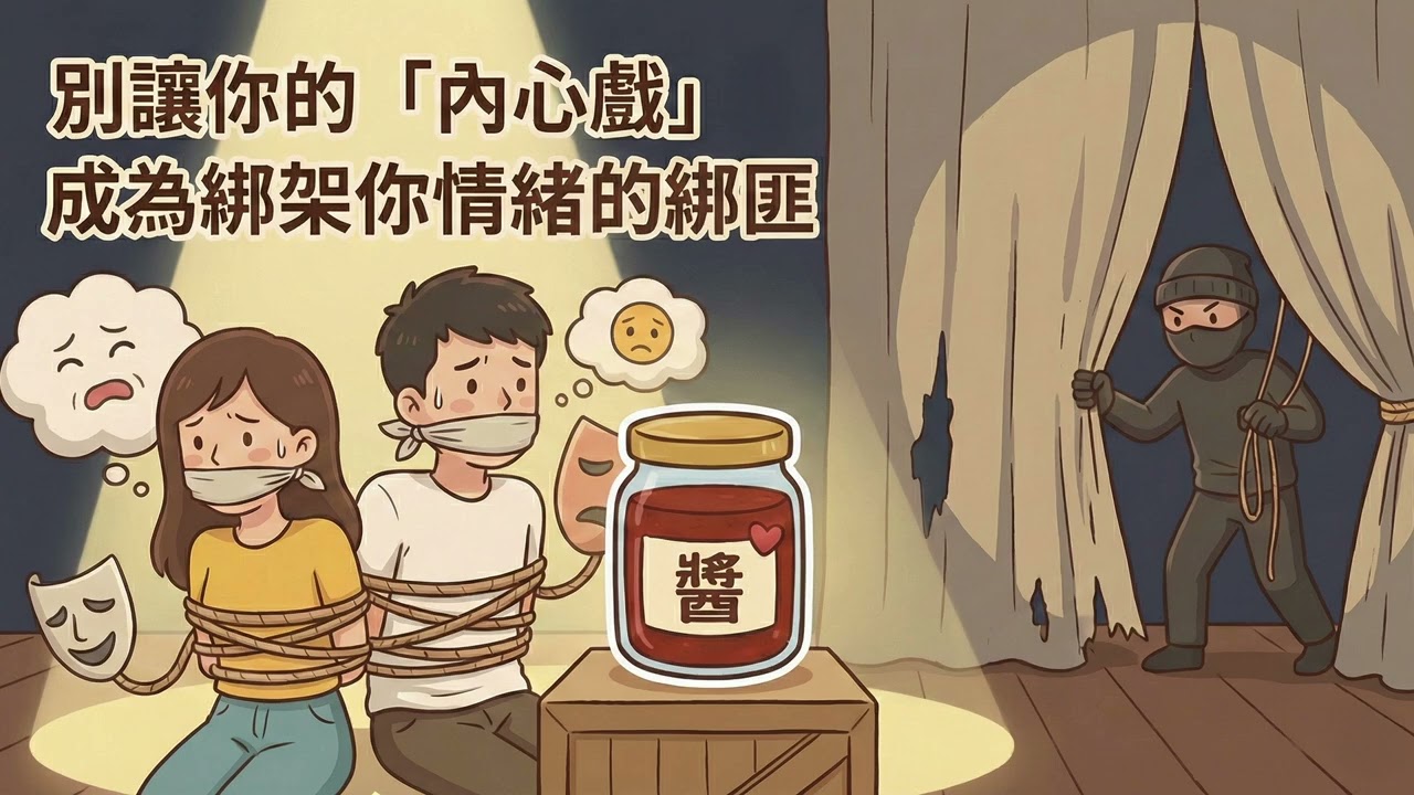 就醬過日子｜「別讓你的「內心戲」，成為綁架你情緒的綁匪