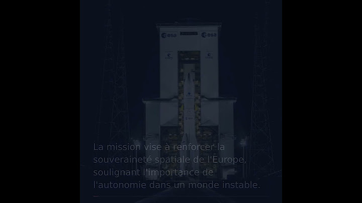 Le Lancement d'Ariane 6 Retardé : Anomalie au Sol