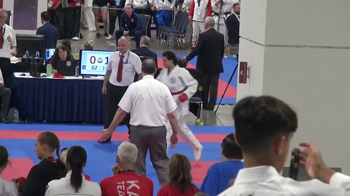 Tabitha Kumite 2022 WUKF Championships Ft  Lauderd...
