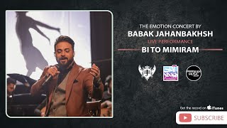 Babak Jahanbakhsh - Bi To Mimiram I Live Performance ( بابک جهانبخش - اجرای آهنگ بی تو میمیرم )