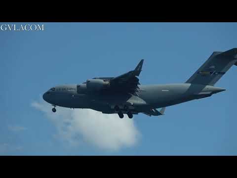 USAF Boeing C-17 Hellenic Navy MH-60R Romeo delivery flight