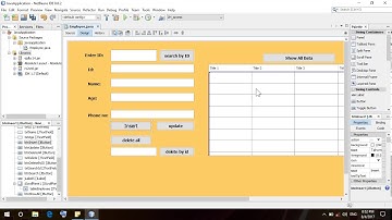 #09  Java + Oracle  ::: Show each row on JTable after inserted a new row in Java oracle