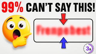 99% of People Can't Say This Word Correctly! 😳 (Can You)