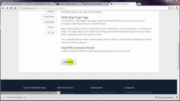 Getting Started with Joomla RSS Feeds