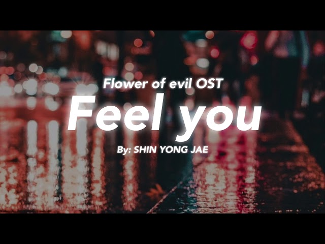 Feel you Flower of evil OST |English cover by SHIN YONG JAE |lyric video class=