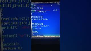 Addition of two Matrix in C programming ❣️#shorts #bca #cprogramming #viral #coding #trending #trend
