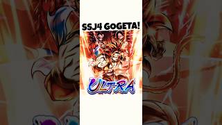 ULTRA SSJ4 GOGETA MOVESET FOR 6TH ANNIVERSARY 🔥!! #dragonballlegends #dblegends #shorts