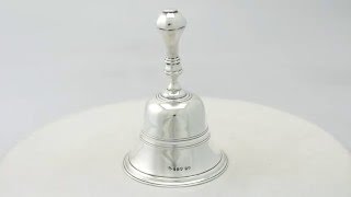 Sterling Silver Table Bell - Antique Victorian - Ac Silver A4571