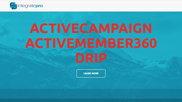 How to setup a drip campaign with ActiveCampaign and ActiveMember360