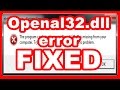 How To Fix "The program can’t start because OpenAL32.dll is missing from your computer" Error