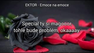 Ektor - Emoce na emoce (✍️Lyrics)