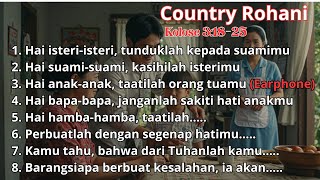 Country Rohani Hubungan Antara Anggotaanggota Rumah Tangga kolose 31825