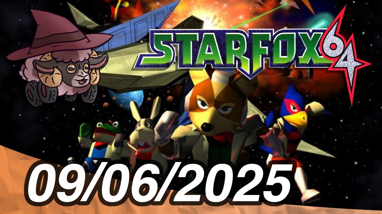 [09/06/2025] - 5 Year Affiliate Stream + Star Fox 64 Gaming