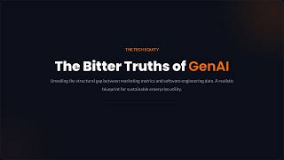 The Bitter Truth About Generative AI 🤖