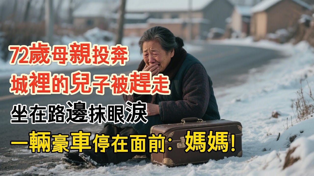 72岁母亲投奔城里的儿子被赶走，坐在路边抹眼泪，黑色奔驰停在面前：妈！ .....| 情感故事 | 家庭倫理 |老年生活 | 江湖李白 | 婚姻 | 人生感悟 | 情感