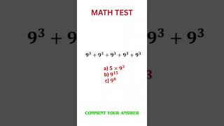 comment your answer ✍🏻 #maths #howtosolvemyproblems #mathstricks #mathstricks #mathskills