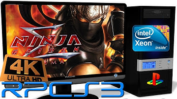 RPCS3 0.0.5 PS3 Emulator - Ninja Gaiden Sigma (4K UpScale) LLVM Vulkan #1