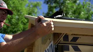 Roofing Installation:  Eave Starter and Underlayment