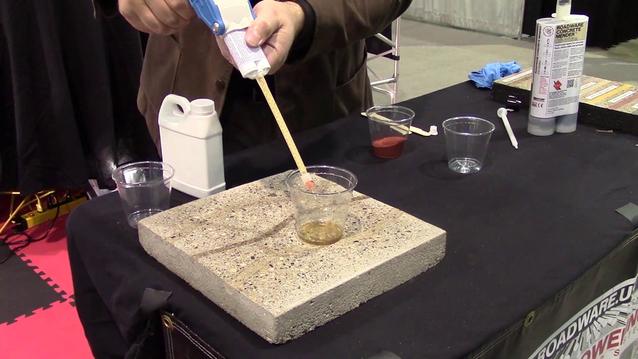 Roadware’s MatchCrete product makes repairs almost disappear