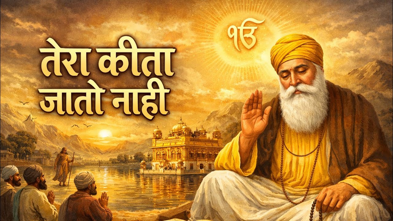 तेरा कीता जातो नाही | गुरु नानक देव जी का शबद | Guru Nanak Bhajan