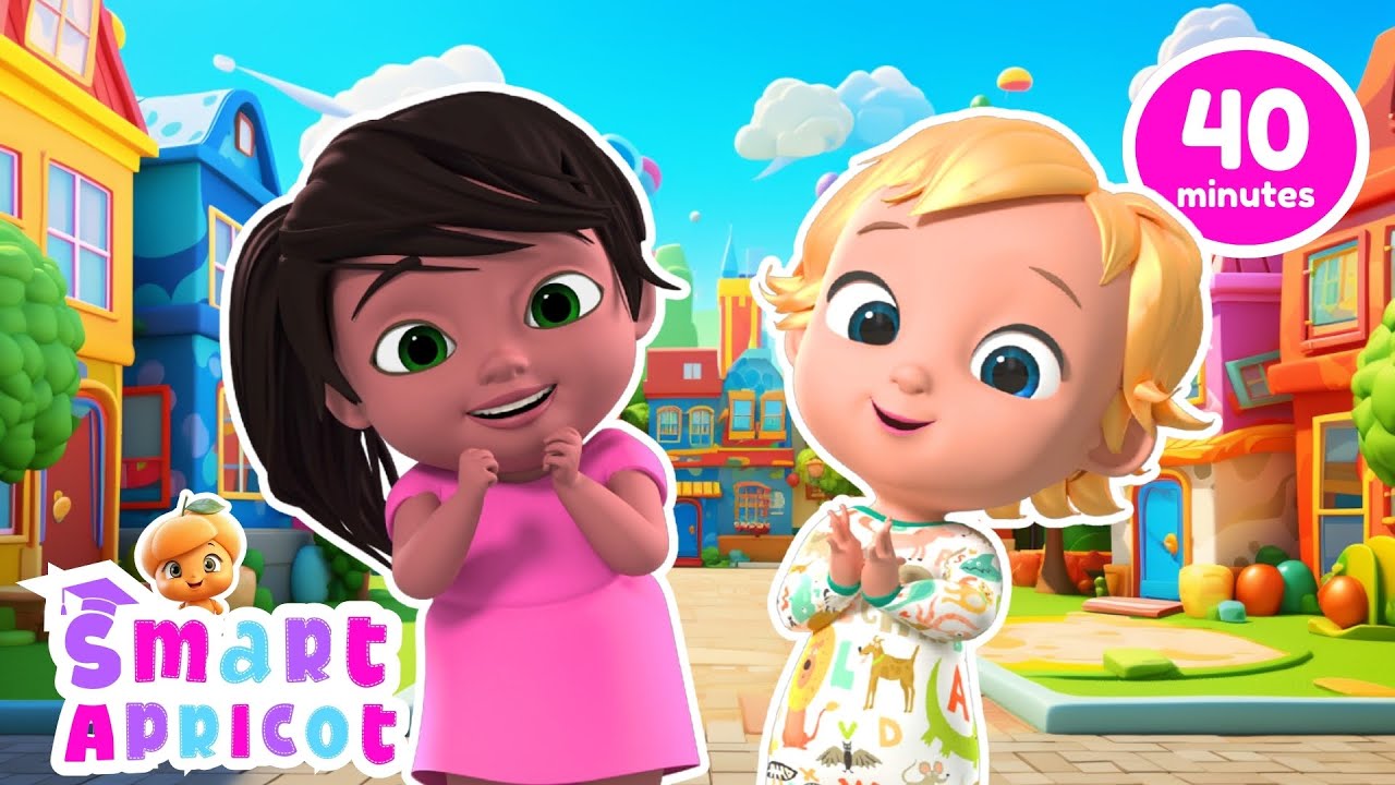 Learn Fruit Names, Feelings & Clothing Vocabulary Cartoon For