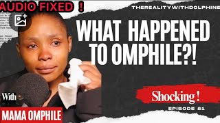 Mother of Omphile Speaks Out 💔The Truth about her Grandparents!
