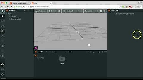 PlayCanvas Tutorial 1   Getting started with PlayCanvas