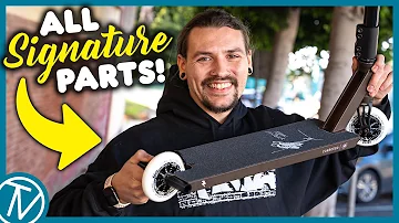 ALL SIGNATURE PARTS! Custom #445  |  The Vault Pro Scooters