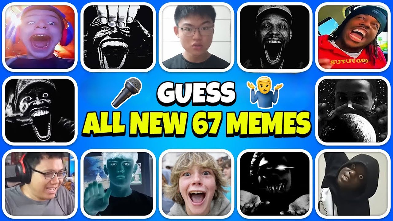 Guess ALL NEW 67 Memes Original vs Edit | 2721, 61, 41, 67, 421, 67 ...