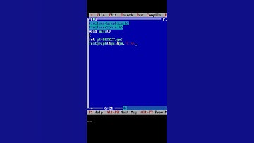 How to Draw a line in Graphics Part - 1 in C programming #shortsfeed #shorts  #programminglanguage