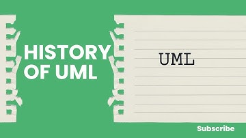 History Of UML - Mastering UML Series