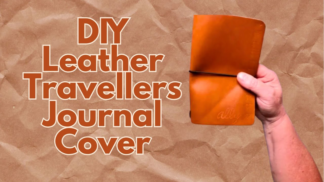 Записная книжка путешественника из натуральной кожи своими руками | Ежедневник ручной работы из н...