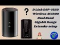 D Link DAP 1650 Dual Band Gigabit Range Extender setup | How to setup D Link Extender