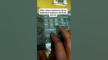 POV : When someone asked as software engineer what do you do? Me | Corporate memes #corporate #feed