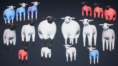 Sheepintry - Sheep and Lamb Asset Pack (V1)