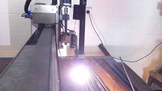 Linuxcnc plasma cutter on external offsets branch with internal THC