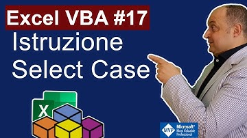 Excel VBA #17 Istruzione Select Case VBA