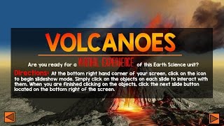 powerpoint volcanoes interactive