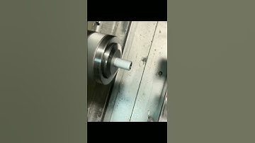 Lathe Turning Process drilling,boring, threading operation #turningmachine #cnc #short #shorts #1m