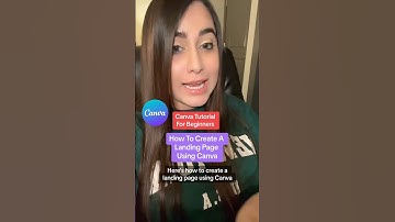 How To Create A Link In Bio Landing Page Using Canva For FREE! #canvatutorial