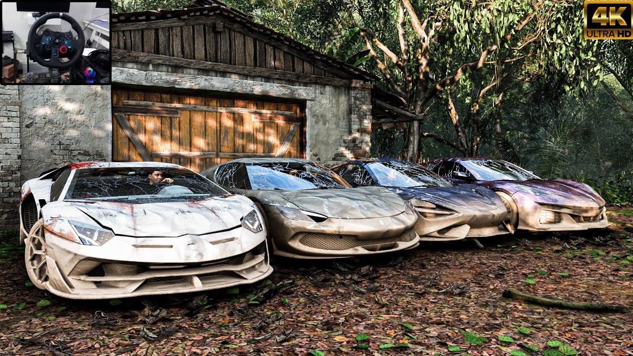 Rebuilding Lamborghini Aventador SVJ & 765LT & 296 GTB & Corvette Z06 Forza Horizon 5 Steering Wheel